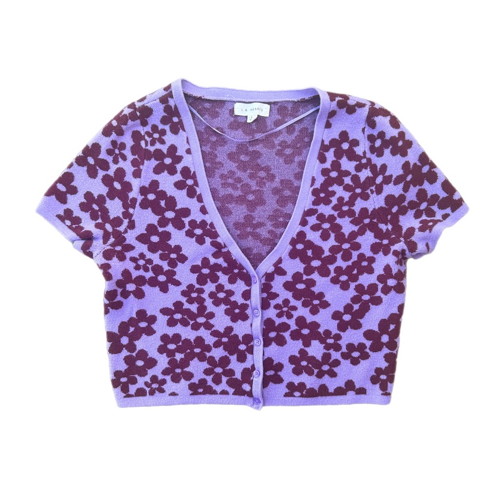 LA Hearts Cardigan